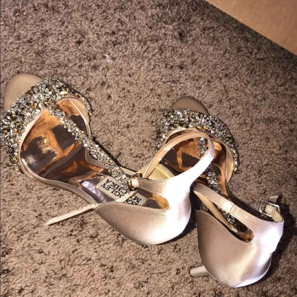 Terani couture dress/ Badgley Mischka heels - Picture 8 of 8